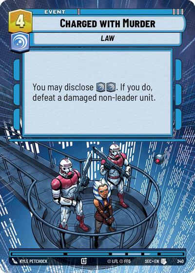 Charged with Murder (Hyperspace) (Secrets of Power)(SEC-0340/1167)(U)