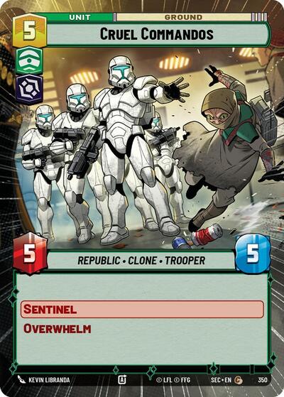 Cruel Commandos (Hyperspace) (Secrets of Power)(SEC-0350/1167)(C)