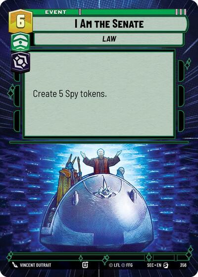 I Am the Senate (Hyperspace) (Secrets of Power)(SEC-0356/1167)(S)