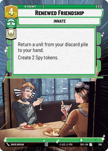Renewed Friendship (Hyperspace) (Secrets of Power)(SEC-0369/1167)(U)