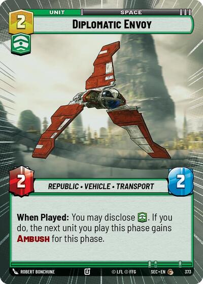 Diplomatic Envoy (Hyperspace) (Secrets of Power)(SEC-0373/1167)(C)