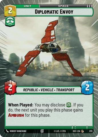 Diplomatic Envoy (Hyperspace) (Secrets of Power)(SEC-0373/1167)(C)