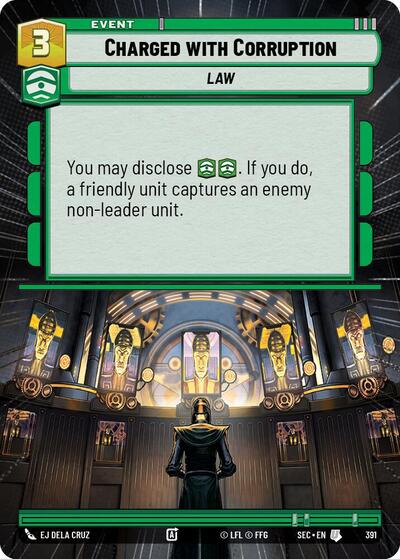 Charged with Corruption (Hyperspace) (Secrets of Power)(SEC-0391/1167)(U)