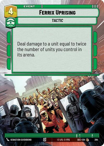 Ferrix Uprising (Hyperspace) (Secrets of Power)(SEC-0394/1167)(C)