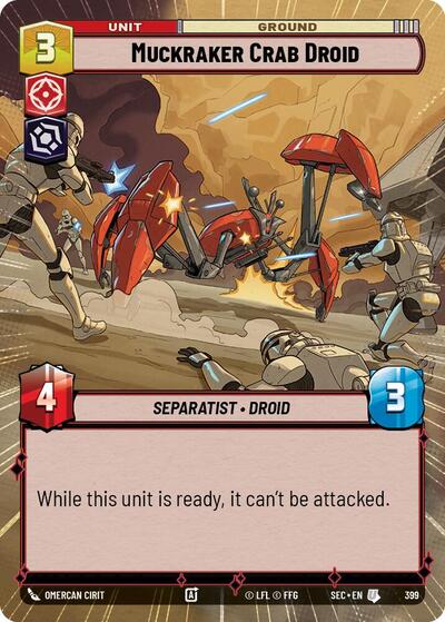 Muckraker Crab Droid (Hyperspace) (Secrets of Power)(SEC-0399/1167)(U)
