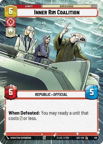Inner Rim Coalition (Hyperspace) (Secrets of Power)(SEC-0418/1167)(C)