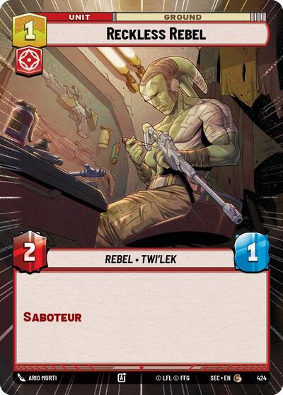 Reckless Rebel (Hyperspace) (Secrets of Power)(SEC-0424/1167)(C)