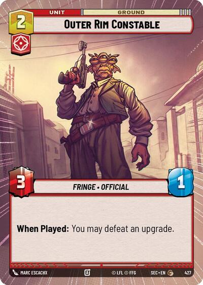 Outer Rim Constable (Hyperspace) (Secrets of Power)(SEC-0427/1167)(C)