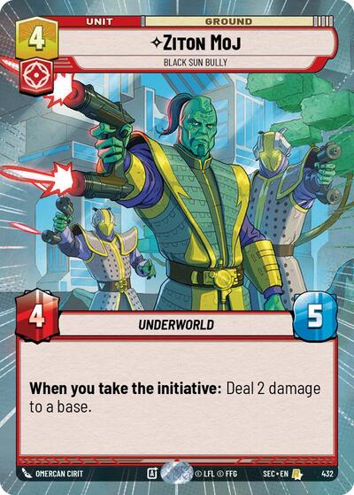 Ziton Moj, Black Sun Bully (Hyperspace) (Secrets of Power)(SEC-0432/1167)(R)