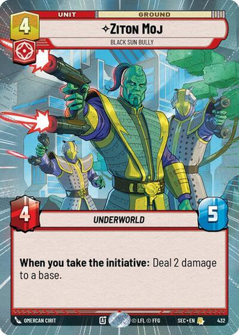 Ziton Moj, Black Sun Bully (Hyperspace) (Secrets of Power)(SEC-0432/1167)(R)