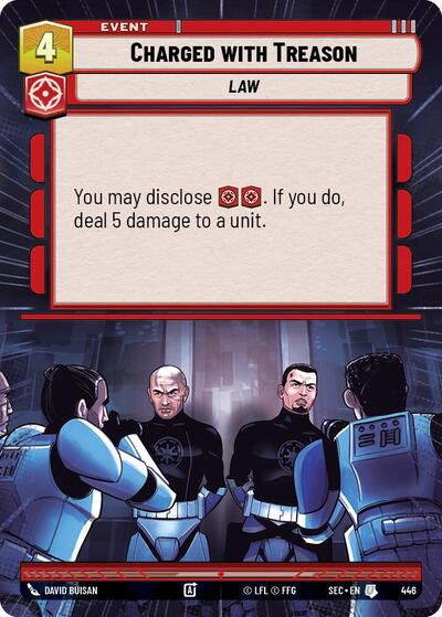 Charged with Treason (Hyperspace) (Secrets of Power)(SEC-0446/1167)(U)