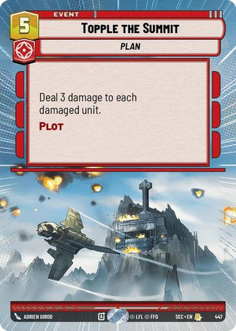 Topple the Summit (Hyperspace) (Secrets of Power)(SEC-0447/1167)(R)