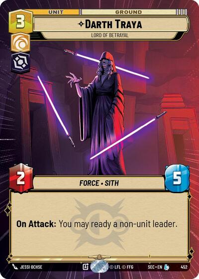 Darth Traya, Lord of Betrayal (Hyperspace) (Secrets of Power)(SEC-0452/1167)(L)