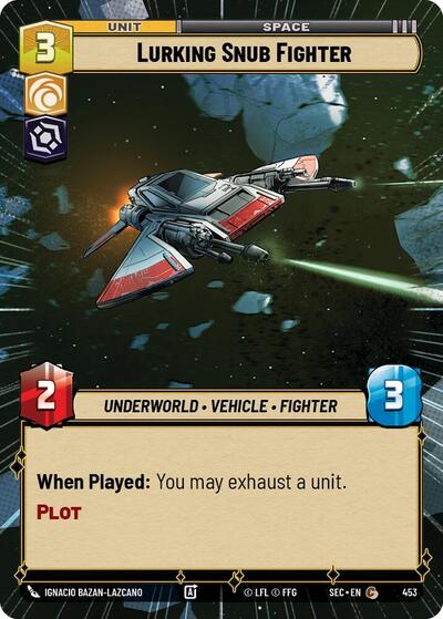 Lurking Snub Fighter (Hyperspace) (Secrets of Power)(SEC-0453/1167)(C)