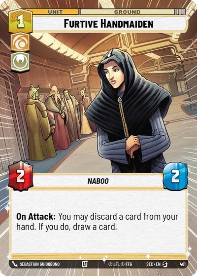 Furtive Handmaiden (Hyperspace) (Secrets of Power)(SEC-0461/1167)(S)