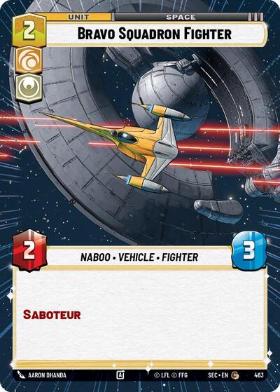 Bravo Squadron Fighter (Hyperspace) (Secrets of Power)(SEC-0463/1167)(C)