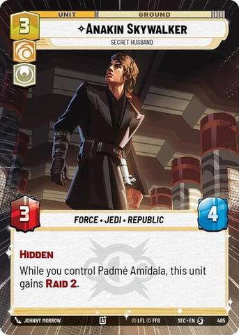 Anakin Skywalker, Secret Husband (Hyperspace) (Secrets of Power)(SEC-0465/1167)(S)
