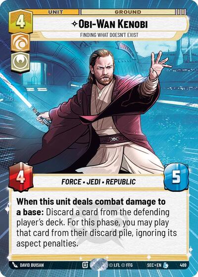 Obi-Wan Kenobi, Finding What Doesn't Exist (Hyperspace) (Secrets of Power)(SEC-0469/1167)(L)