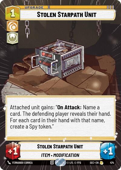 Stolen Starpath Unit (Hyperspace) (Secrets of Power)(SEC-0474/1167)(R)