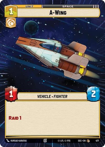 A-Wing (Hyperspace) (Secrets of Power)(SEC-0477/1167)(C)