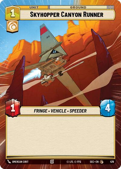 Skyhopper Canyon Runner (Hyperspace) (Secrets of Power)(SEC-0478/1167)(C)