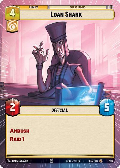 Loan Shark (Hyperspace) (Secrets of Power)(SEC-0486/1167)(C)