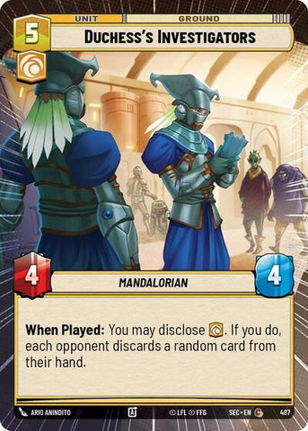 Duchess's Investigators (Hyperspace) (Secrets of Power)(SEC-0487/1167)(C)