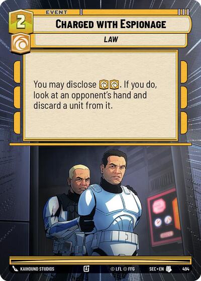 Charged with Espionage (Hyperspace) (Secrets of Power)(SEC-0494/1167)(U)
