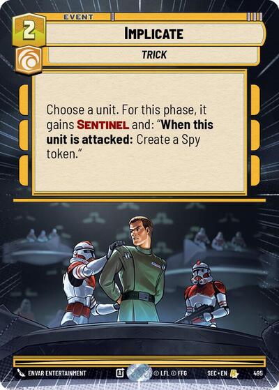 Implicate (Hyperspace) (Secrets of Power)(SEC-0495/1167)(R)