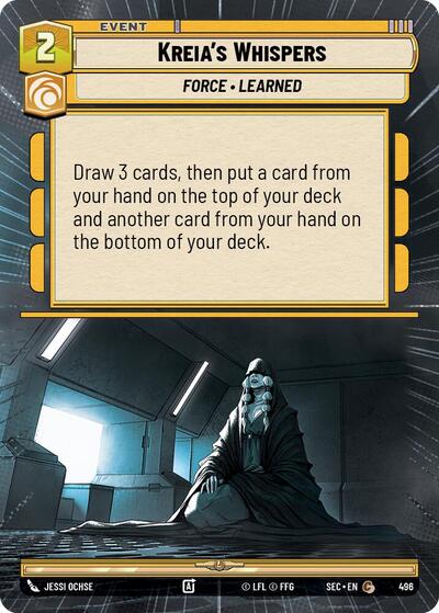 Kreia's Whispers (Hyperspace) (Secrets of Power)(SEC-0496/1167)(C)