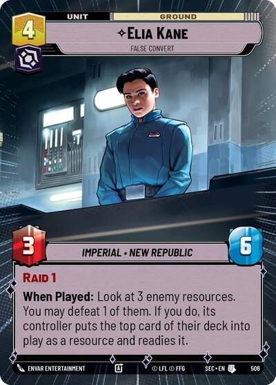 Elia Kane, False Convert (Hyperspace) (Secrets of Power)(SEC-0506/1167)(U)