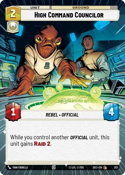 High Command Councilor (Hyperspace) (Secrets of Power)(SEC-0513/1167)(C)