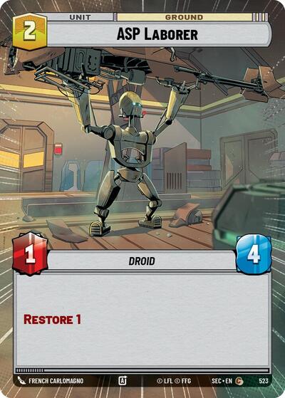 ASP Laborer (Hyperspace) (Secrets of Power)(SEC-0523/1167)(C)