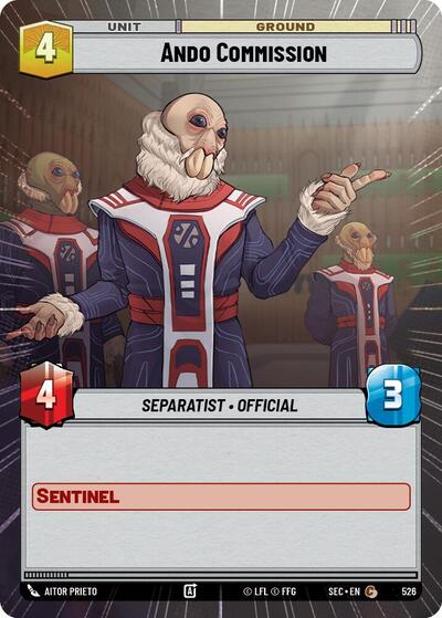Ando Commission (Hyperspace) (Secrets of Power)(SEC-0526/1167)(C)