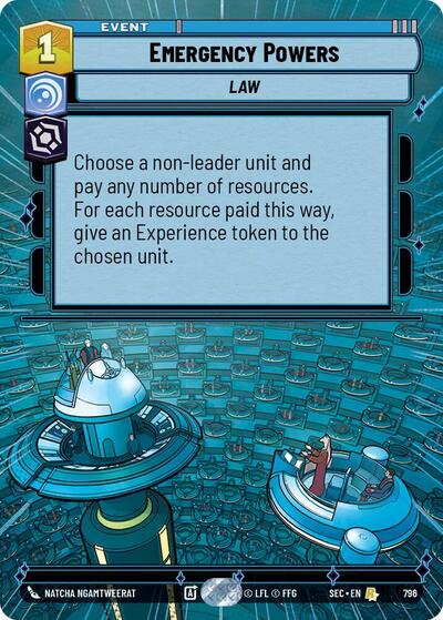 Emergency Powers (Hyperspace Foil) - Foil (Secrets of Power)(SEC-0796/1167)(R)