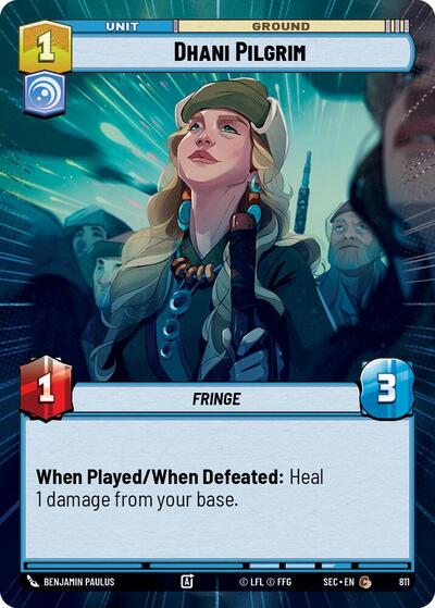 Dhani Pilgrim (Hyperspace Foil) - Foil (Secrets of Power)(SEC-0811/1167)(C)