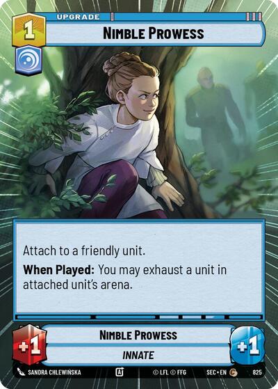 Nimble Prowess (Hyperspace Foil) - Foil (Secrets of Power)(SEC-0825/1167)(C)