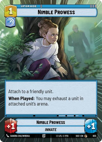 Nimble Prowess (Hyperspace Foil) - Foil (Secrets of Power)(SEC-0825/1167)(C)