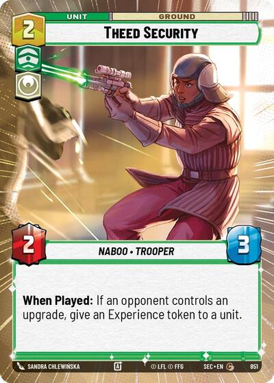 Theed Security (Hyperspace Foil) - Foil (Secrets of Power)(SEC-0851/1167)(C)