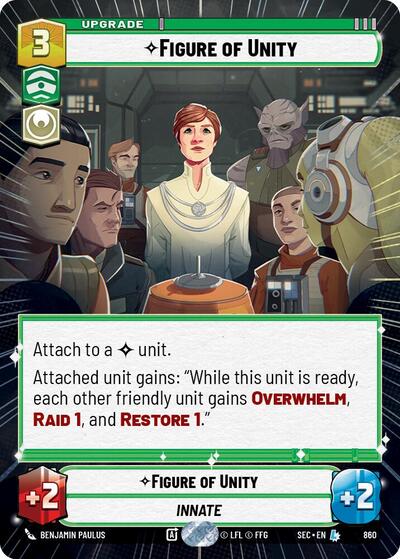 Figure of Unity (Hyperspace Foil) - Foil (Secrets of Power)(SEC-0860/1167)(L)