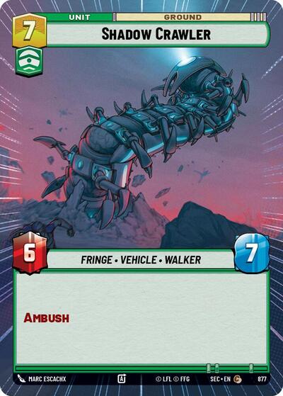 Shadow Crawler (Hyperspace Foil) - Foil (Secrets of Power)(SEC-0877/1167)(C)