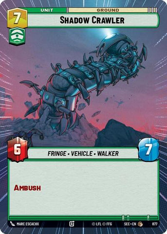Shadow Crawler (Hyperspace Foil) - Foil (Secrets of Power)(SEC-0877/1167)(C)
