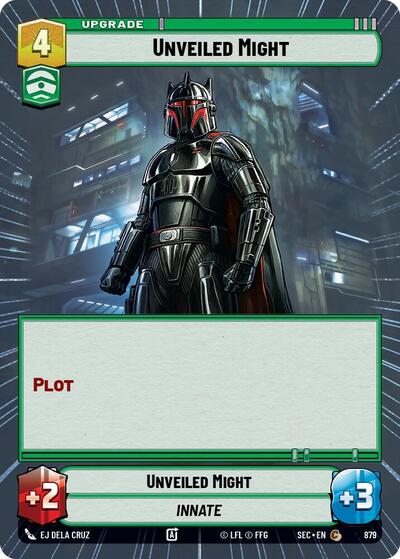 Unveiled Might (Hyperspace Foil) - Foil (Secrets of Power)(SEC-0879/1167)(C)