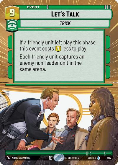 Let's Talk (Hyperspace Foil) - Foil (Secrets of Power)(SEC-0887/1167)(L)