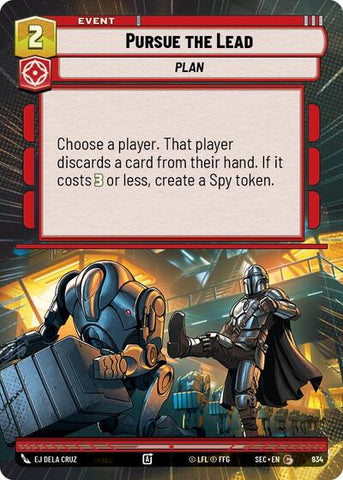 Pursue the Lead (Hyperspace Foil) - Foil (Secrets of Power)(SEC-0934/1167)(C)