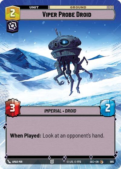 Viper Probe Droid (Hyperspace Foil) - Foil (Secrets of Power)(SEC-0995/1167)(C)