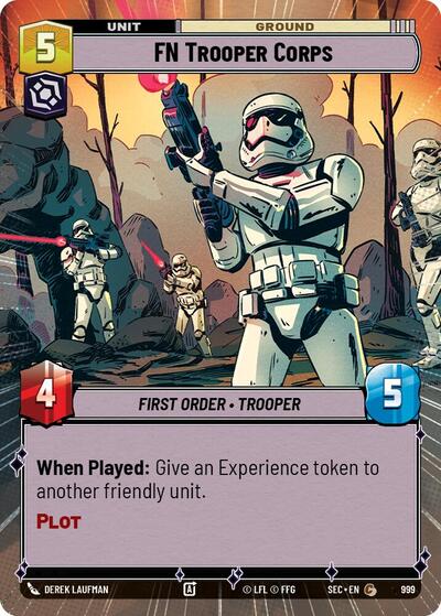 FN Trooper Corps (Hyperspace Foil) - Foil (Secrets of Power)(SEC-0999/1167)(C)