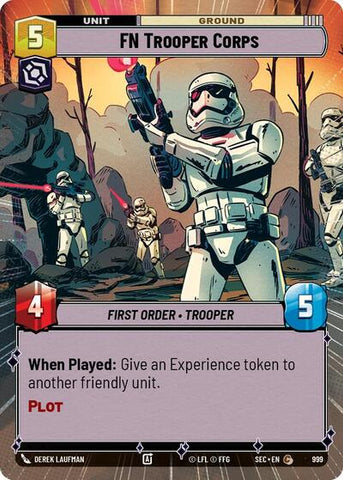 FN Trooper Corps (Hyperspace Foil) - Foil (Secrets of Power)(SEC-0999/1167)(C)