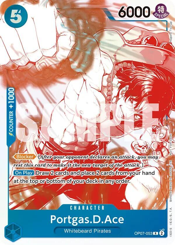 Portgas.D.Ace - OP07-053 [3rd Anniversary Treasure Campaign Pack] [Foil] (One Piece Promotion Cards)(OP07-053)(R)