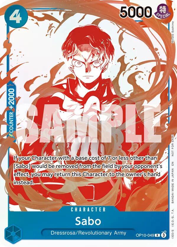 Sabo - OP10-049 [3rd Anniversary Treasure Campaign Pack] [Foil] (One Piece Promotion Cards)(OP10-049)(R)